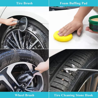 Car Vaccum cleaner and detailing kit