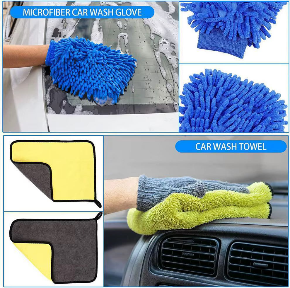 Car Vaccum cleaner and detailing kit