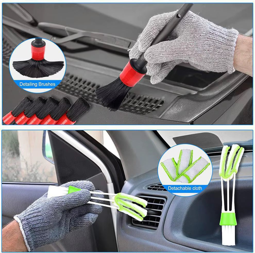 Car Vaccum cleaner and detailing kit